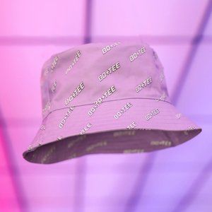 "Oh POLLY" RETRO BUCKET HAT IN LILAC